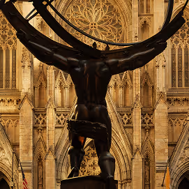 The Nell New York lobby — Rockefeller Center, Midtown Manhattan